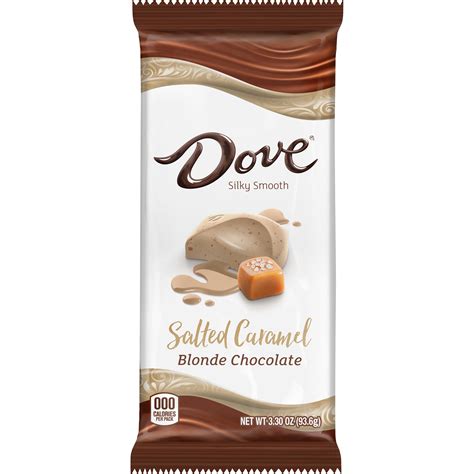 Dove Chocolate Salted Caramel Blonde Chocolate Bar