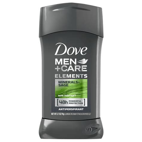 Dove Men+Care (Deodorant) Elements Minerals + Sage Fortifying Shampoo and Conditioner