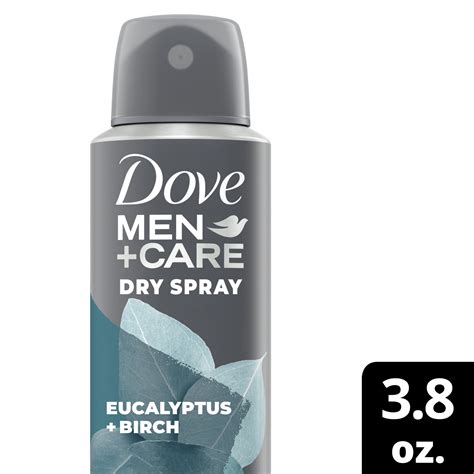 Dove Men+Care (Deodorant) Eucalyptus + Birch Dry Spray commercials