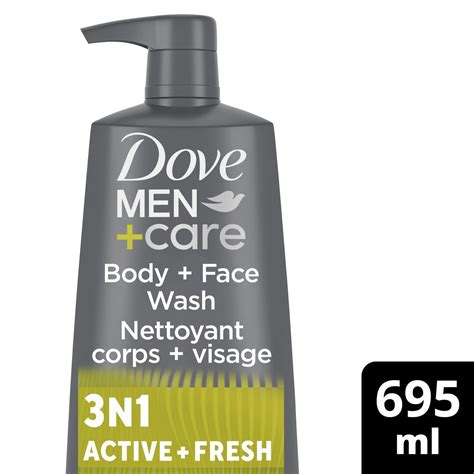 Dove Men+Care (Deodorant) SportCare Body Wash Active+Fresh logo