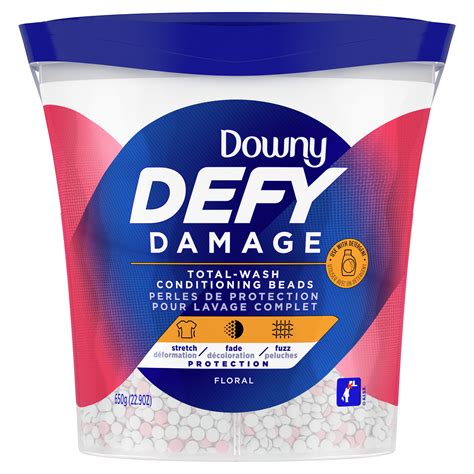 Downy Defy Damage Total-Wash Conditioning Beads logo