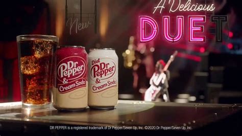 Dr Pepper & Cream Soda TV Spot, 'A Delicious Duet: It's New' Featuring Justin Guarini