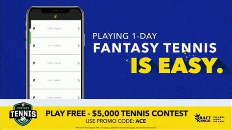 DraftKings Fantasy Tennis TV Spot, '2018 Fantasy Tennis Contest'
