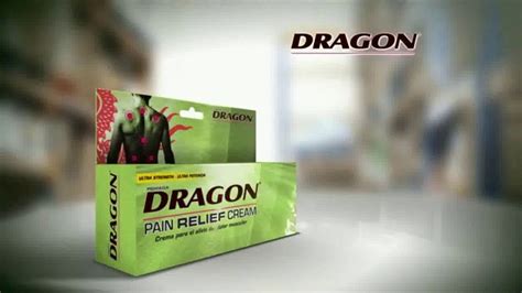 Dragon Pain Relief Cream TV commercial - Gente única