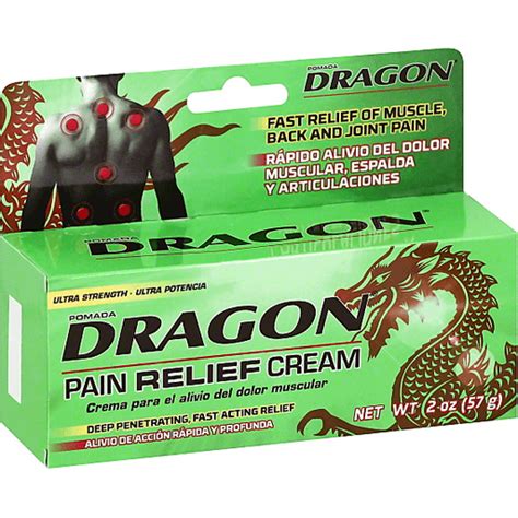 Dragon Pain Relief Cream commercials