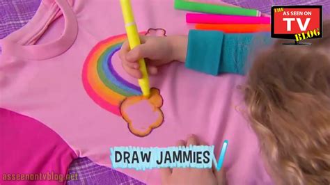 Draw Jammies TV commercial - Pajamas That You Draw On