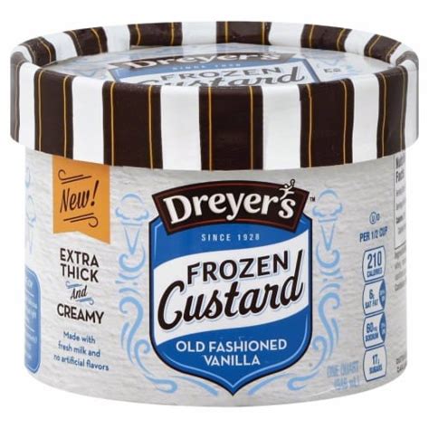 Dreyers Frozen Custard Old Fashioned Vanilla logo