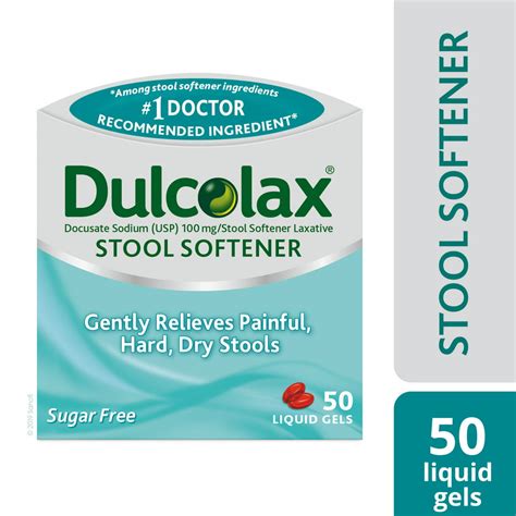 Dulcolax DulcoEase Stool Softener with HydroSoft Action