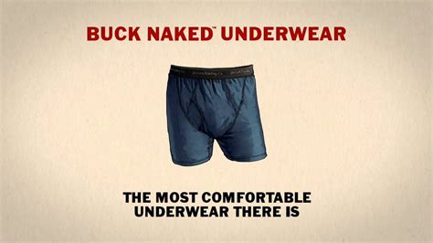 Duluth Trading Buck Naked Underwear TV commercial - Meat Grinder