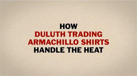 Duluth Trading Company Armachillo Shirts TV Spot, 'Crank the Cold' created for Duluth Trading Company