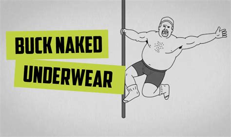 Duluth Trading Company Buck Naked Underwear commercials