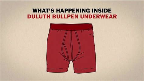 Duluth Trading Company Bullpen Underwear TV commercial - What’s Happening