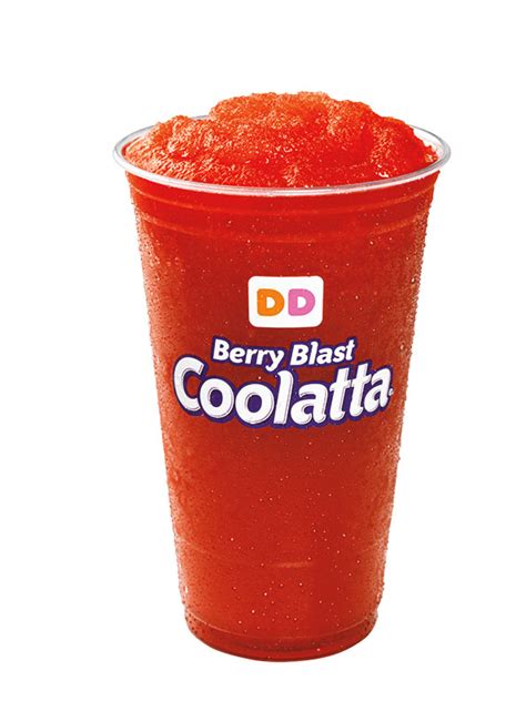 Dunkin' Berry Blast Coolatta