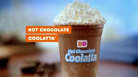 Dunkin Donuts Hot Chocolate Coolatta TV commercial
