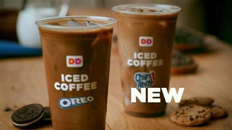 Dunkin Donuts Oreo and Chips Ahoy! Iced Coffees TV commercial - Hula Hoop