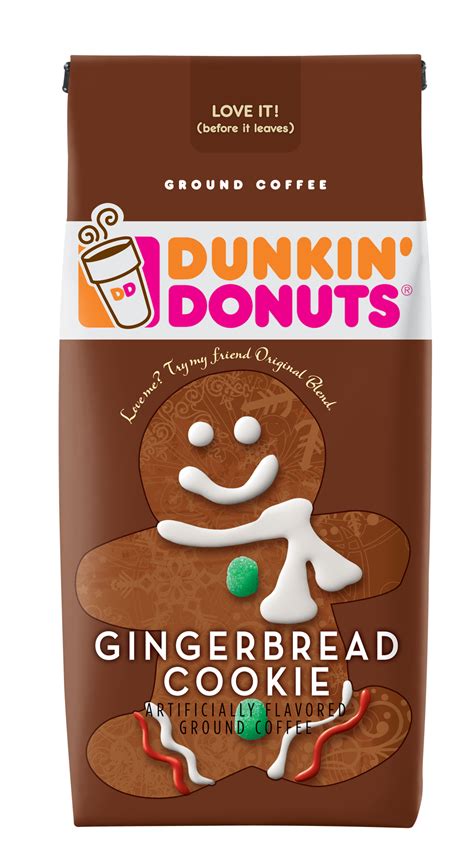 Dunkin' Gingerbread Cookie Coffee logo