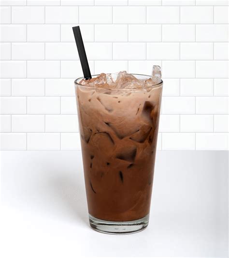 Dunkin' Iced Coffee Dark Chocolate Mocha logo