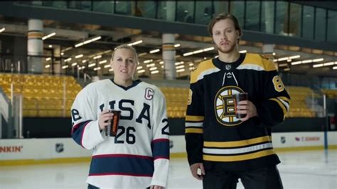 Dunkin' TV Spot, 'Talkin' Hockey With Pasta and Kendall: Chirps' Feat. David Pastrňák, Kendall Coyne Schofield