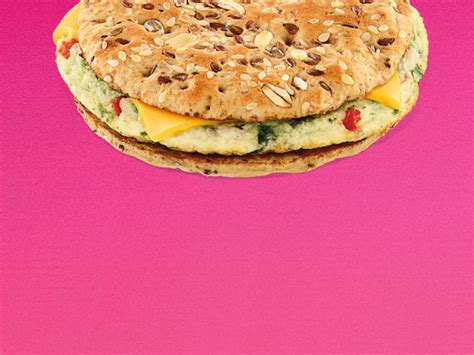Dunkin' Veggie Egg White Breakfast Sandwich logo