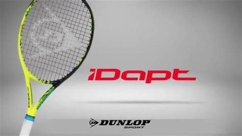 Dunlop iDAPT TV Spot, 'Customize Your Racket'