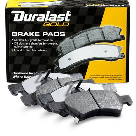 DuraLast Gold Semi-Metallic Brake Pads