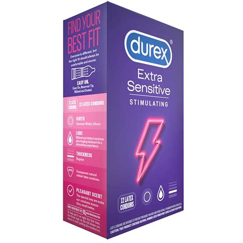 Durex Extra Sensitive Stimulating logo