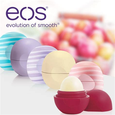 EOS First Snow Lip Balm logo