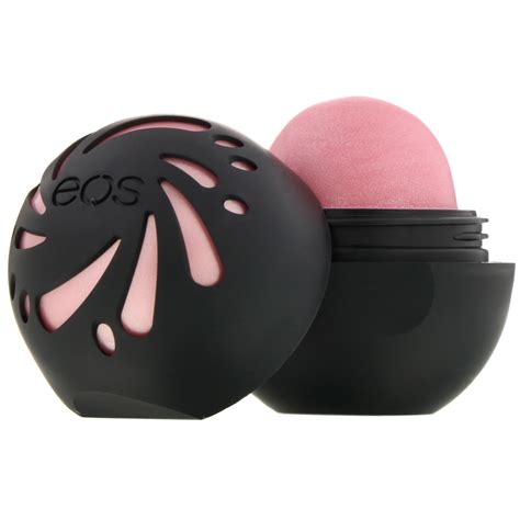EOS Sheer Pink Shimmer Lip Balm logo