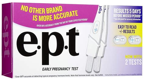 EPT Early Pregnancy Test