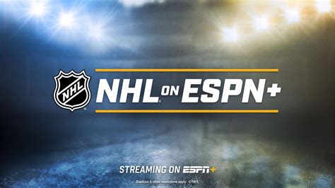 ESPN+ NHL Hockey