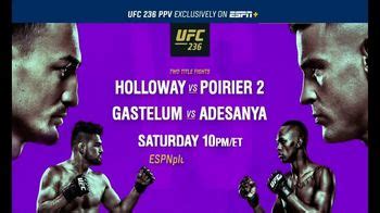 ESPN+ TV Spot, 'UFC 236: Holloway vs. Poirier' created for ESPN+