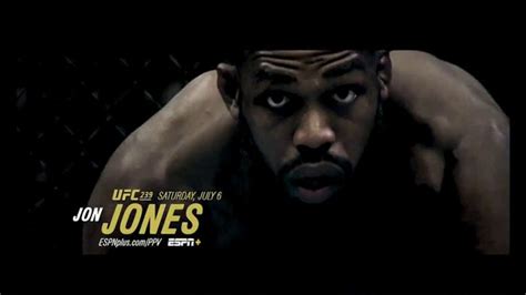ESPN+ TV commercial - UFC 239: Jones vs. Santos