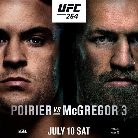 ESPN+ UFC 264 Poirier vs. McGregor 3