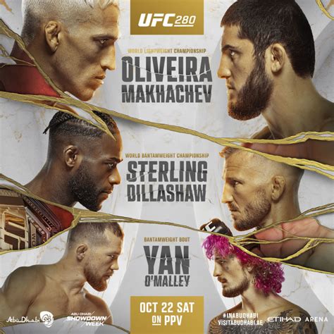 ESPN+ UFC 280: Oliveira vs. Makhachev logo