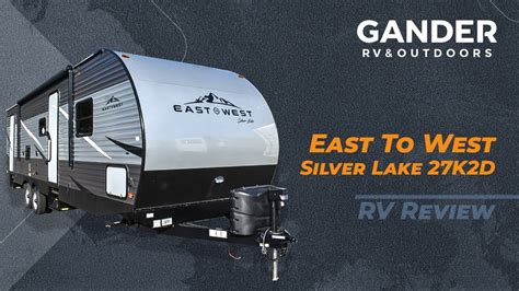 East to West RV Silver Lake 27K2D logo