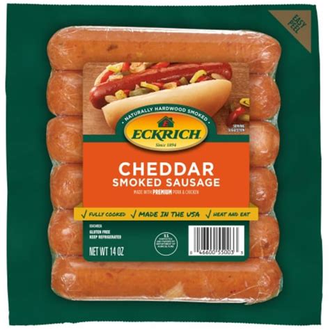 Eckrich Cheddar Smoked Sausage