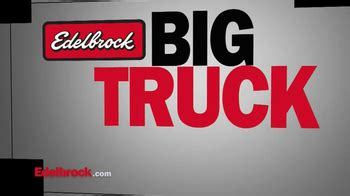 Edelbrock E-Force Supercharge System TV commercial - Big Truck Power