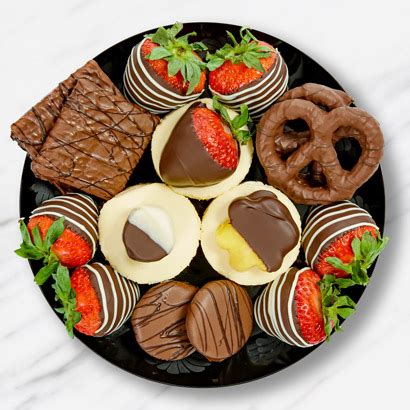 Edible Arrangements Chocolate Dessert and Cheesecake Platter commercials