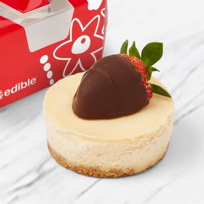 Edible Arrangements Chocolate Strawberry Solo Fruit-Topped Cheesecake logo