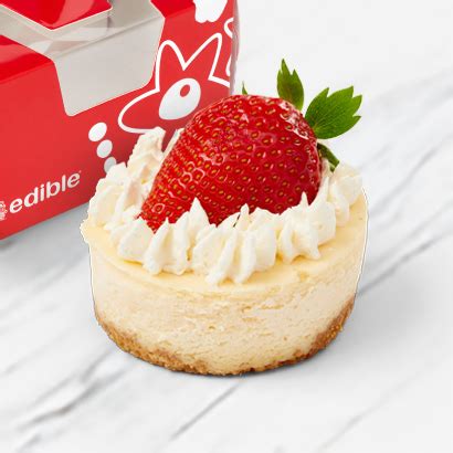 Edible Arrangements Fresh Strawberry Solo Fruit-Topped Cheesecake