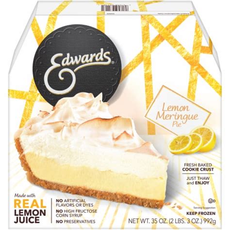 Edwards Desserts Lemon Meringue Pie