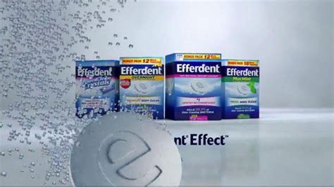 Efferdent Anti-Bacterial Denture Cleanser TV Spot, 'The Efferdent Effect'