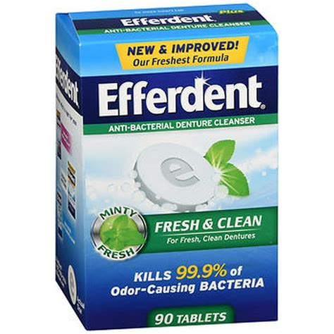 Efferdent Plus Mint logo