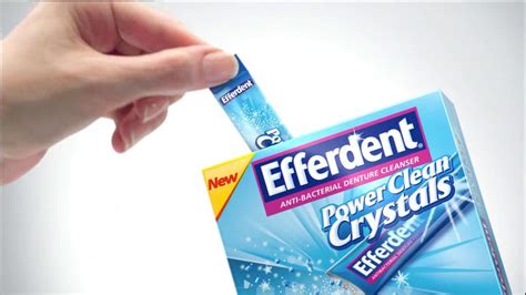 Efferdent Power Clean Crystals TV Spot created for Efferdent