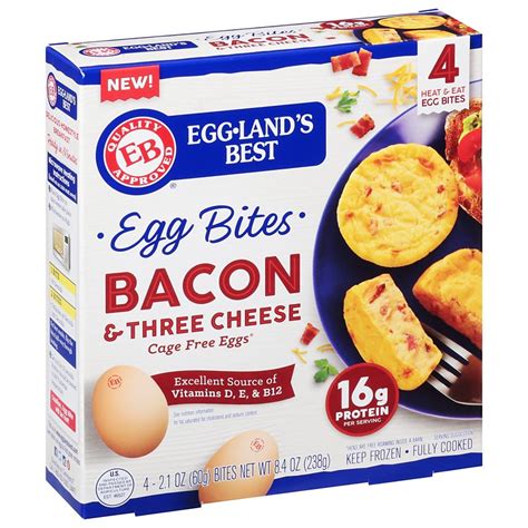Eggland's Best Bacon & Three Cheese Egg Bites