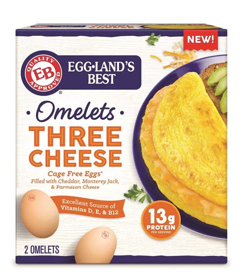 Eggland's Best Three Cheese Omelets logo