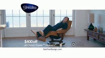 Ekornes Stressless TV commercial - Spring into Action: $400 Off Classic Power Recliners