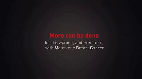 Eli Lilly TV commercial - Metastatic Breast Cancer