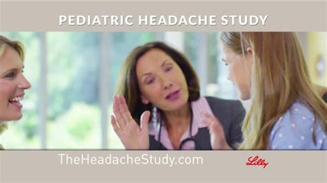 Eli Lilly TV Spot, 'Pediatric Headache Study' created for Eli Lilly
