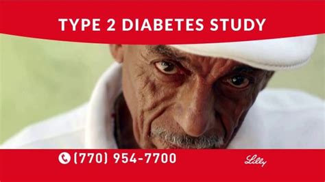Eli Lilly TV commercial - Type 2 Diabetes Study